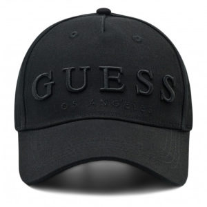 Cappello con visiera logo Guess