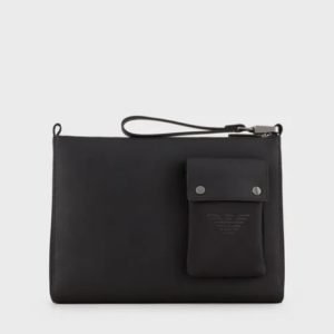 Pochette Saffiano Emporio Armani