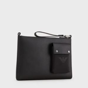 Pochette Saffiano Emporio Armani