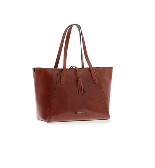 Shopping Bag Florentin Marrone The Bridge