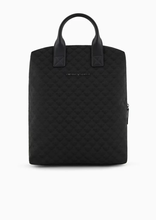 Zaino slim Jacquard Emporio Armani