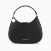 Borsa hobo Emporio Armani In pelle riciclata Nera - immagine 5