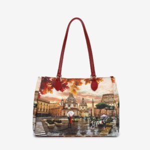 Borsa a spalla Ynot? Rome Raining