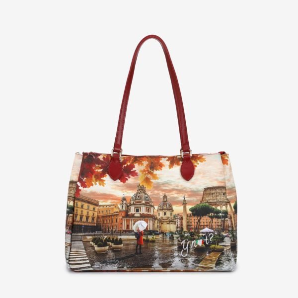 Borsa a spalla Ynot? Rome Raining