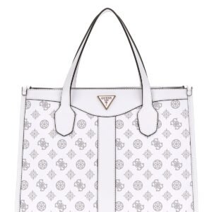 Borsa a mano Guess Silvana Bianco