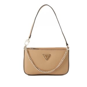 Mini Borsa a Spalla Guess Noelle Beige