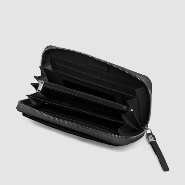 Portafoglio Donna Piquadro Nero - immagine 2