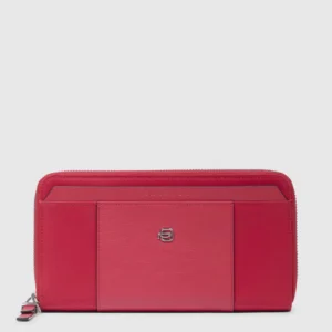 Portafoglio Donna Piquadro Rosso