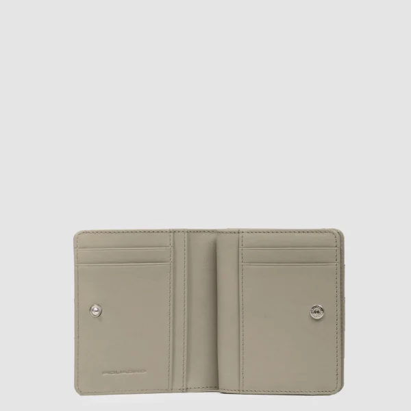 Portafoglio Donna Piccolo Piquadro Beige - immagine 2