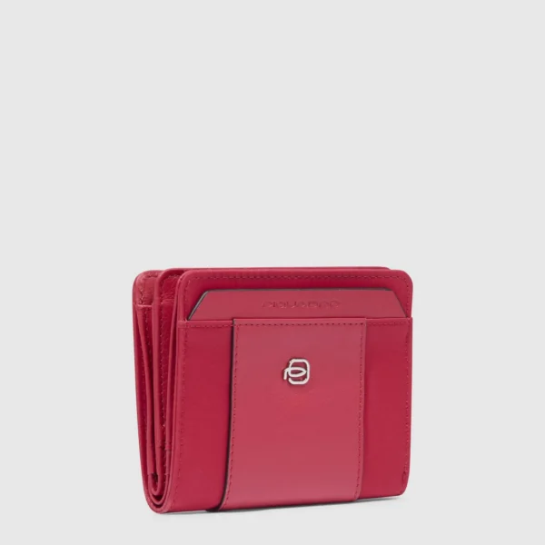 Portafoglio Donna Piccolo Piquadro Rosso - immagine 5