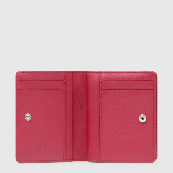 Portafoglio Donna Piccolo Piquadro Rosso - immagine 3