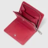 Portafoglio Donna Piccolo Piquadro Rosso - immagine 2