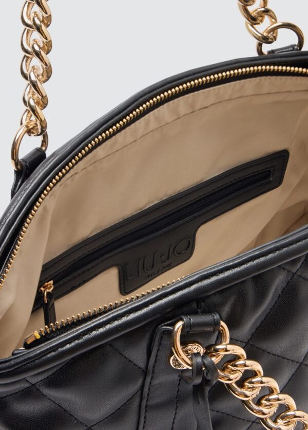 Shopping bag Kate nera LiuJo - immagine 5