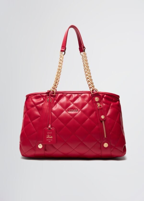 Shopping bag Kate rosso LiuJo