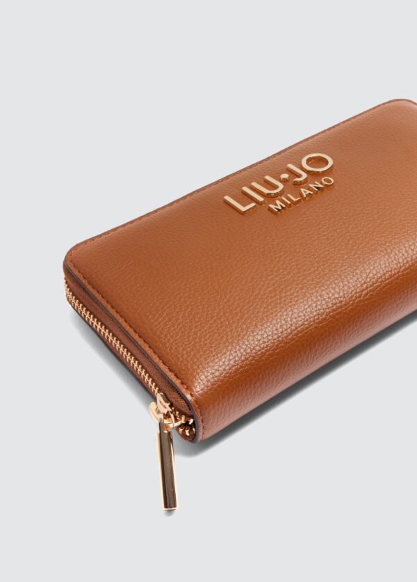 Portafoglio Caliwen zip cuoio LiuJo - immagine 3