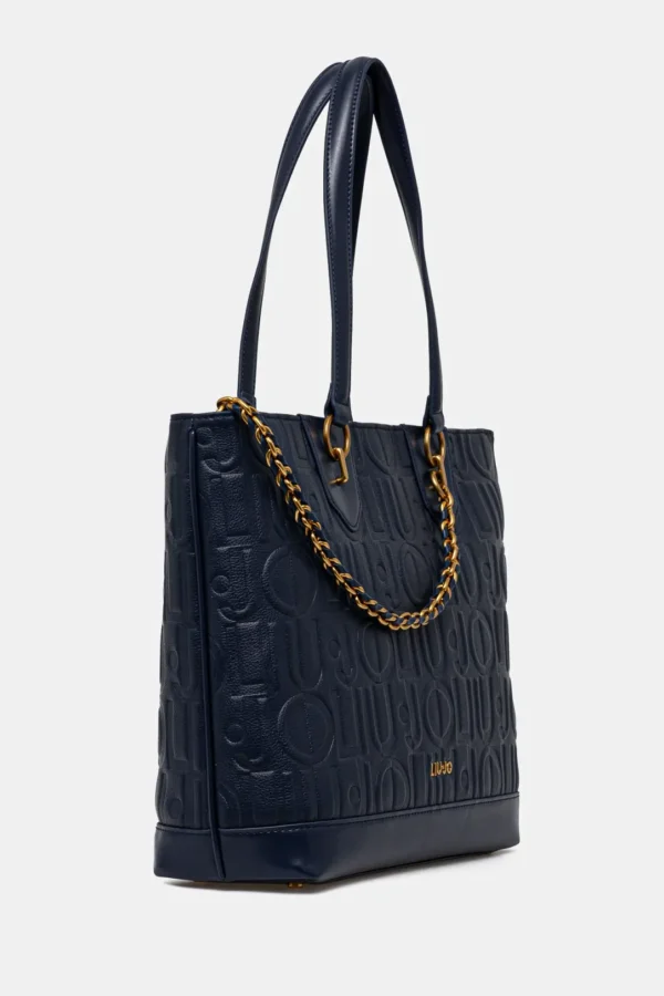 Shopping bag logo e catena LiuJo - immagine 2