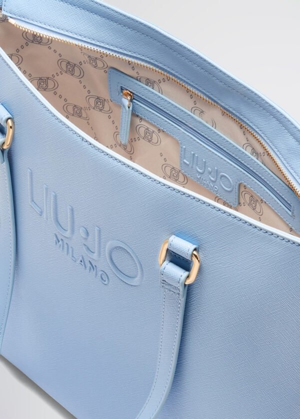 Shopping bag Halona azzurra LiuJo - immagine 5