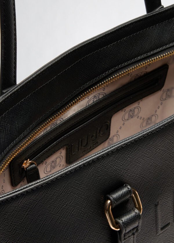 Shopping bag Halona nera LiuJo - immagine 5