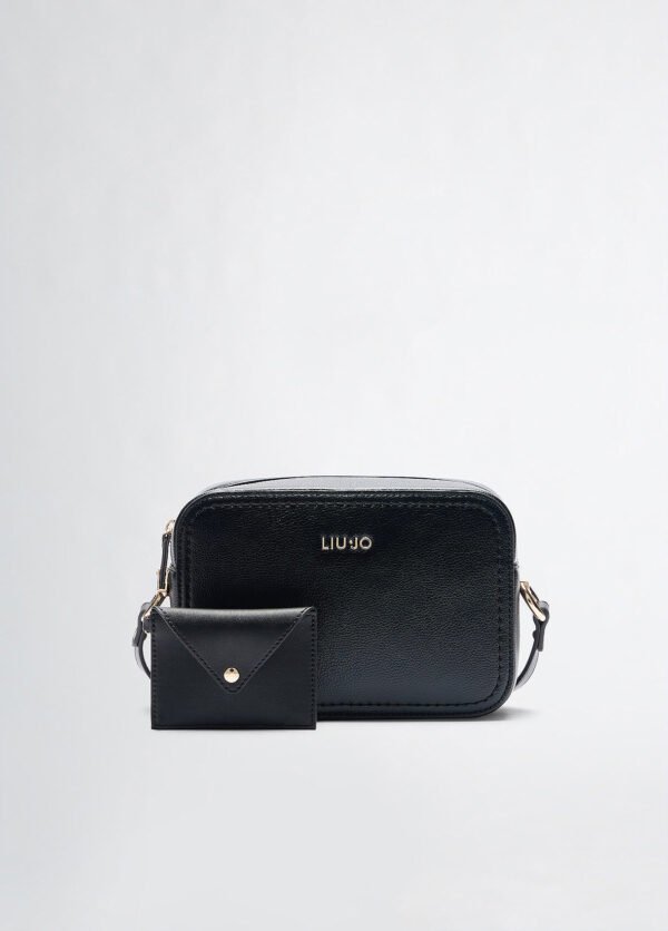 Tracolla con pochette nera LiuJo