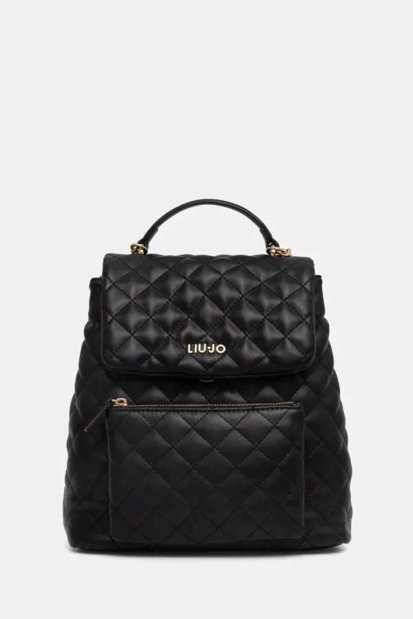 Zaino trapuntato nero LiuJo
