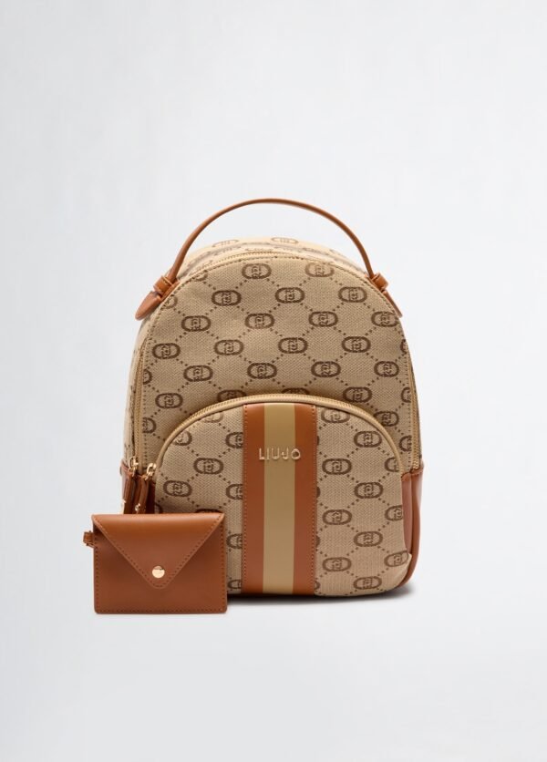 Zaino Jacquard con pochette LiuJo