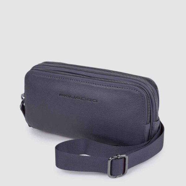 Astuccio Black Square Piquadro Blu Oceano - immagine 3
