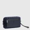 Pochette uomo a due scomparti Piquadro Blu - immagine 2