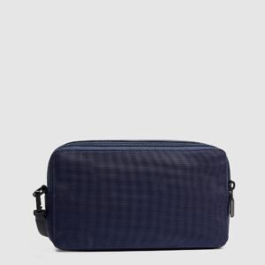 Pochette uomo a due scomparti Piquadro Blu