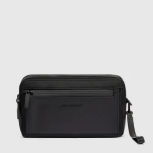 Pochette uomo a due scomparti Piquadro Nero