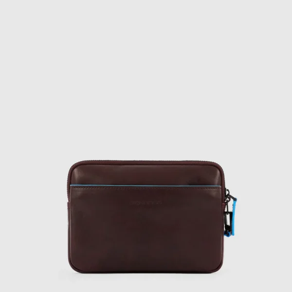 Pochette Uomo con Porta Carte di Credito Mogano - immagine 5