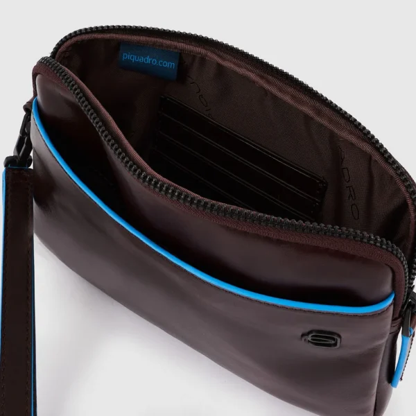 Pochette Uomo con Porta Carte di Credito Mogano - immagine 4