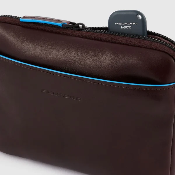 Pochette Uomo con Porta Carte di Credito Mogano - immagine 3