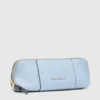Astuccio porta penne in pelle Piquadro Azzurro/Beige - immagine 3
