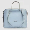 Cartella porta PC Piquadro Azzurro/Beige