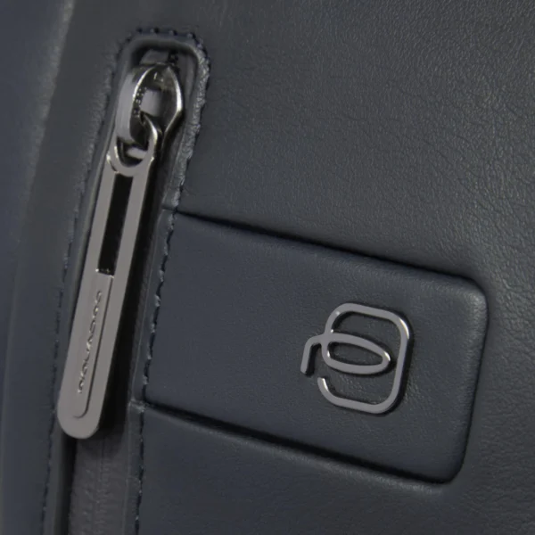 Zaino Uomo Porta Pc 14" Piquadro Blu - immagine 5