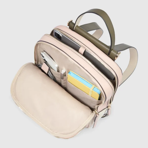 Zaino Piquadro Porta iPad®Pro 12,9" Rosa/Beige - immagine 3