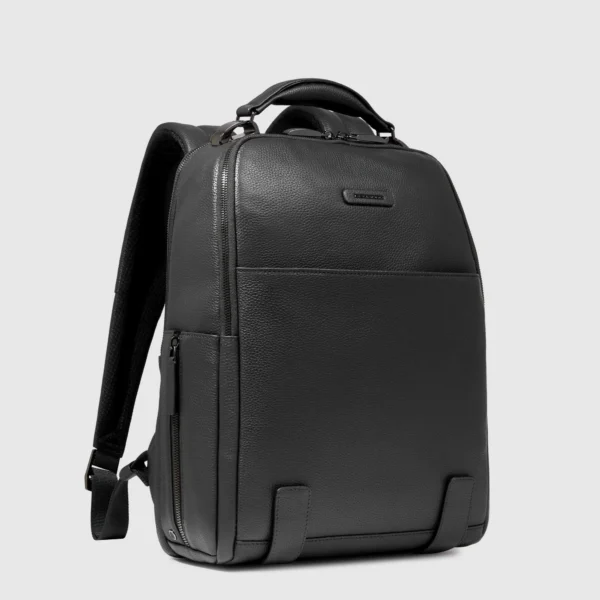 Zaino Uomo Porta Pc 14" Piquadro Nero - immagine 3