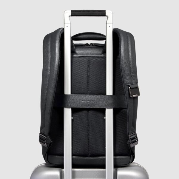 Zaino Uomo Porta Pc 14" Piquadro Nero - immagine 2
