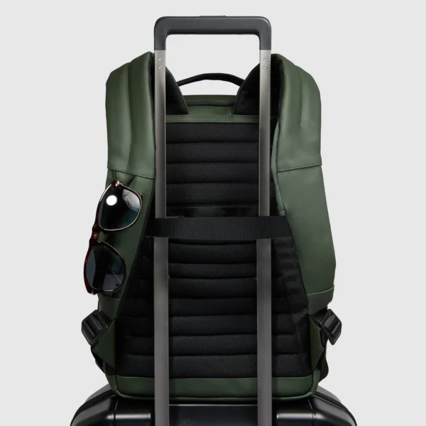 Zaino porta computer 14" Corner Piquadro Verde - immagine 4
