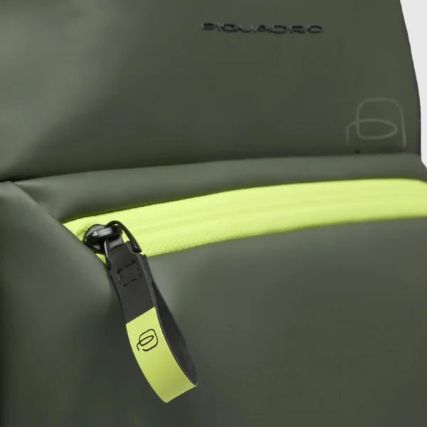 Zaino porta computer 14" Corner Piquadro Verde - immagine 6