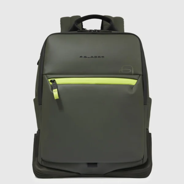 Zaino porta computer 14" Corner Piquadro Verde