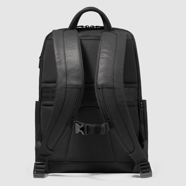 Zaino Uomo Porta Pc 14" Piquadro Nero - immagine 3