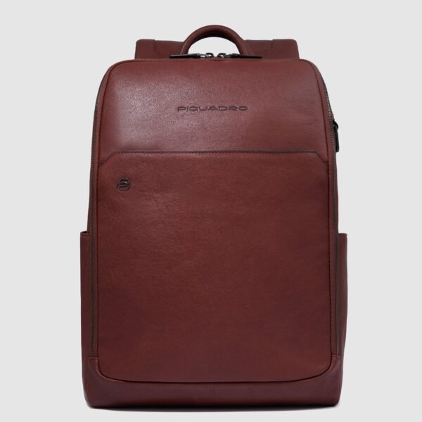 Zaino Uomo Porta Pc 15,6" Piquadro Cuoio - immagine 3