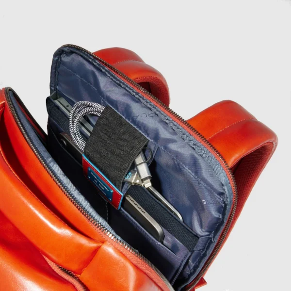 Zaino Porta PC 14" Piquadro Arancio - immagine 3