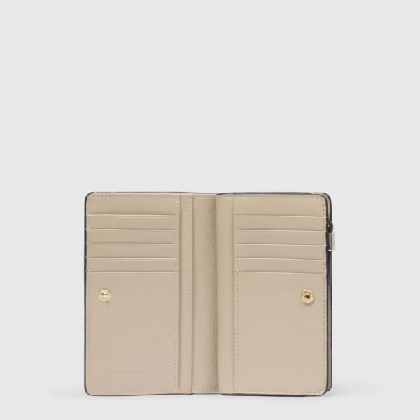 Portafoglio Donna Piquadro Azzurro/Beige - immagine 4