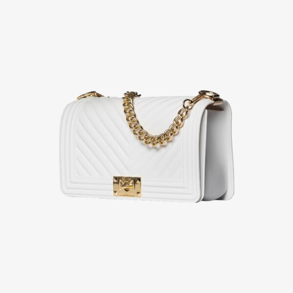 Borsa Flat M Bianco Marc Ellis - immagine 2