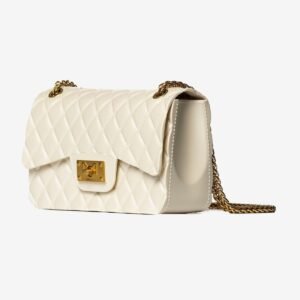 Borsa a tracolla Flat Falcon Bianco Marc Ellis