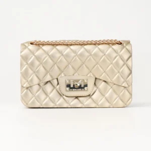 Borsa a tracolla Flat Falcon Gold Marc Ellis