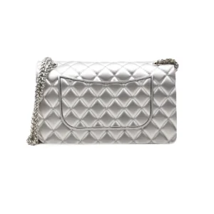Borsa a tracolla Flat Falcon Silver Marc Ellis