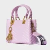 Borsa a mano Flat Krissy S Wave Rosa Marc Ellis - immagine 3